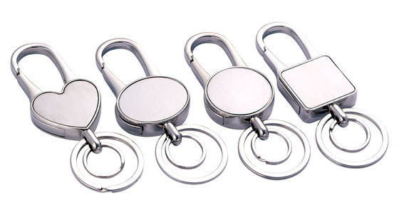 Zindywidualizowany logo Zink stopu Keychain posiadacz