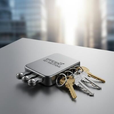 Wytrzymały stalowy organizator łańcucha kluczowego OEM ODM Idealny do efektywnego organizowania kluczy i poprawy rozwiązań zarządzania kluczami