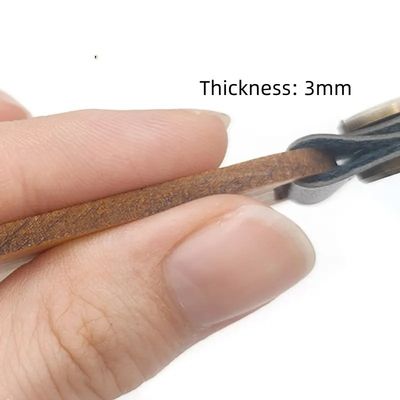 Spersonalizowany Drewniany Brelok Romb 14g Spersonalizowany Grawerowany Orzech Watel