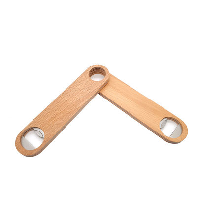 Sublimacja Metalowego Otwieracza do Butelek z Drewna Bukowego - Idealny Na Prezent 4cm