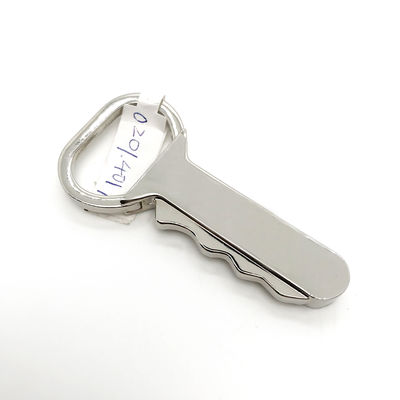 Uaktualnij swój łańcuch z MOQ 500 kształt klucza Metal Keychain Holder