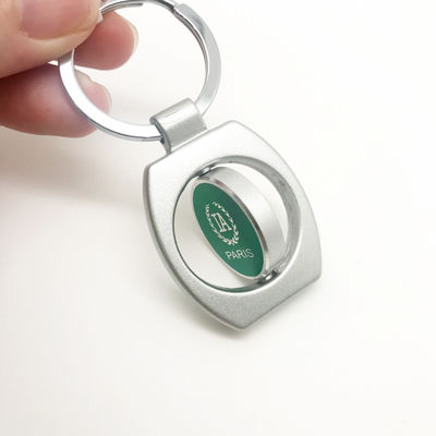 Zindywidualizowany logo Metal Keychain posiadacz z MOQ 500 sztuk