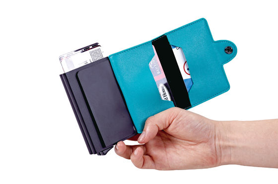 RFID Magnet Zamknięcie posiadacz karty kredytowej portfel prostokątny kształt do promocji i pamiątkowy prezent