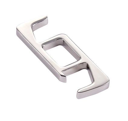 Zastosowany logo Metalowy otwieracz butelki łańcuch kluczyki Zink stopu