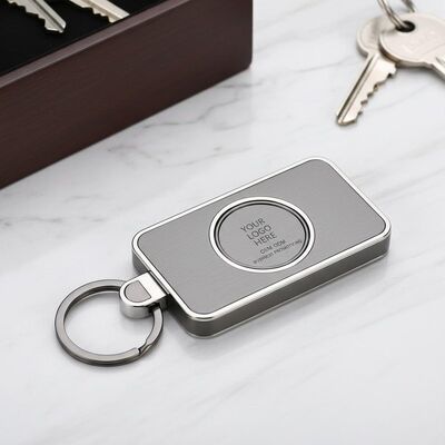 Customized Logo OEM ODM Durable Metal Keychain Holder Great Choice for Business Promotions Corporate Gifts and Personal