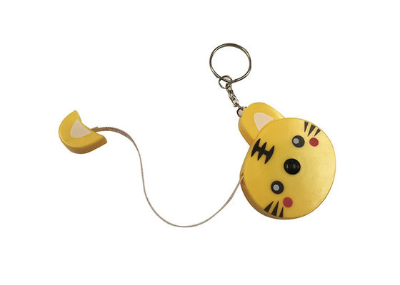 Cute Tiger Chowana taśma miernicza Plastik ABS Tailor Animal Metal