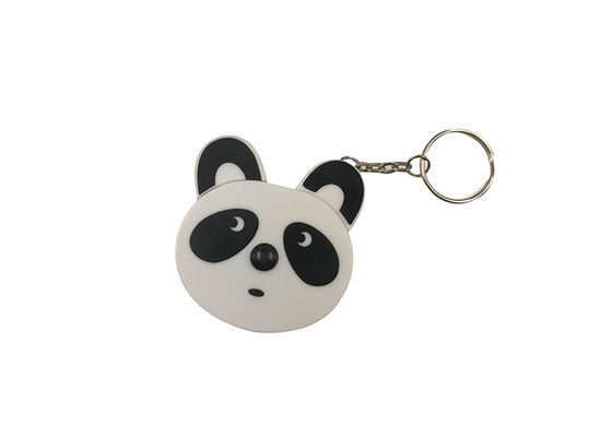 Cute Panda Chowana taśma miernicza Plastikowy krawiec Grubość 13 mm Druk cyfrowy