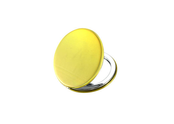 Jelly Color ABS Kosmetyczne kieszonkowe lusterko Tłoczenie o grubości 10 mm Małe lusterko ręczne