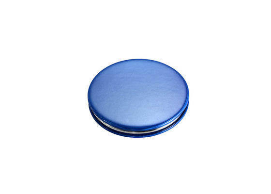 Jelly Color ABS Kosmetyczne kieszonkowe lusterko Tłoczenie o grubości 10 mm Małe lusterko ręczne