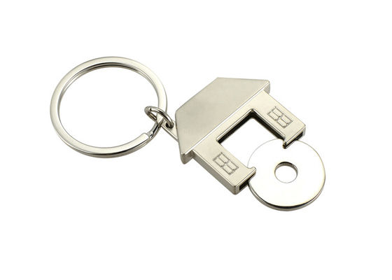 Wózek Token Śliczny domowy brelok Druk UV Metalowy uchwyt na breloczek