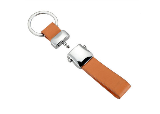 Zdejmowany kolorowy mini brelok 9mm Spersonalizowany skórzany brelok