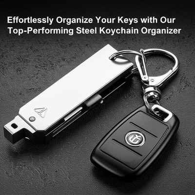 Dobra cena Effortlessly Organize Your Keys with Our Top-Performing Steel Keychain Organizer w Internecie