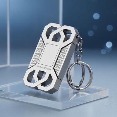 Dobra cena Związek kluczyki z aluminium cynkowego, zaprojektowany do promocji firmowej, targów i ekskluzywnych prezentów marketingowych. w Internecie
