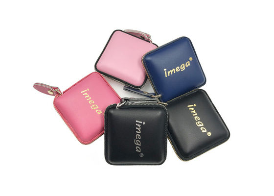 Dobra cena Wysuwana kwadratowa taśma miernicza PU Leather Wytłaczanie Logo Metal w Internecie